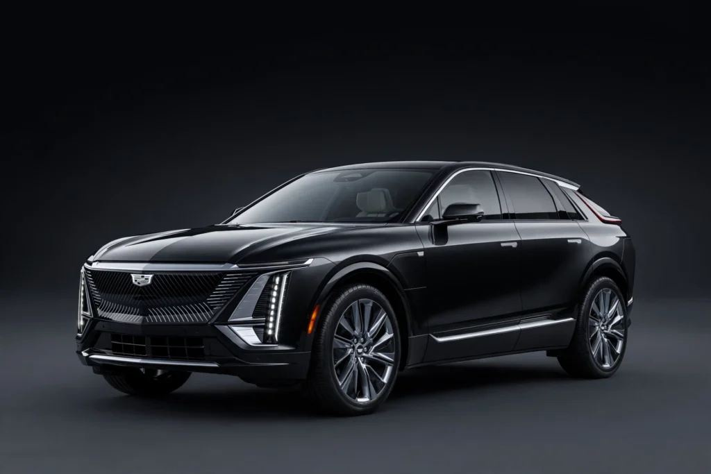 Cadillac Lyriq electric SUV front view