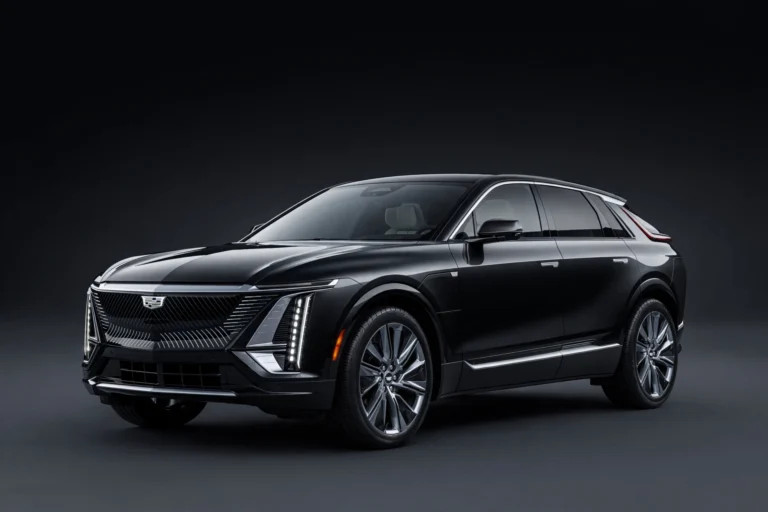Cadillac Lyriq electric SUV front view