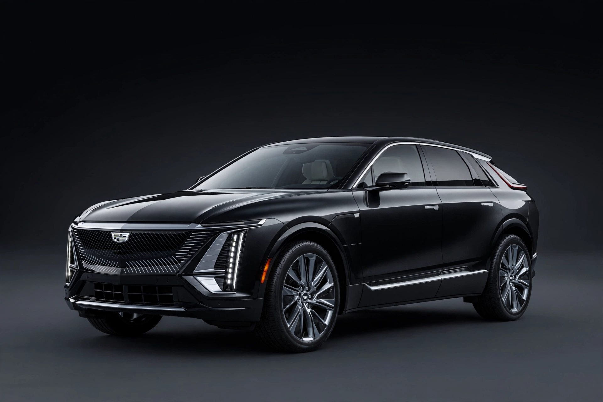 Cadillac Lyriq electric SUV front view